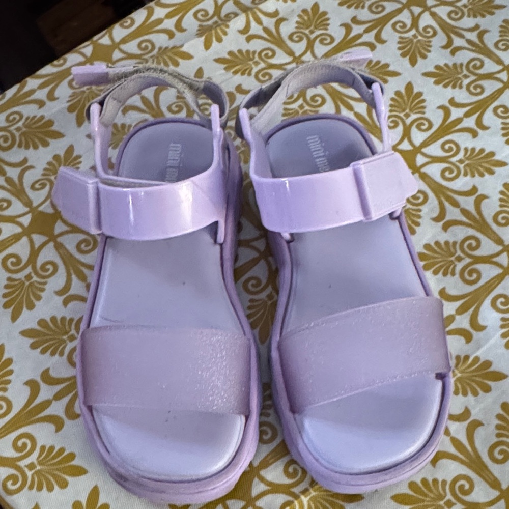 Mini Melissa Light Purple Kids Sandals